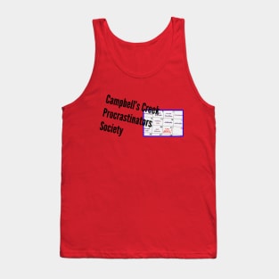 The Campbells Creek Procrastinators Society Tank Top